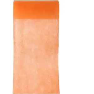 Ruban intissé uni Orange - 10m*10cm pas cher