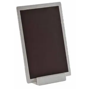SANTEX grande ardoise argent 10 x 15 cm - 000334800000004 pas cher