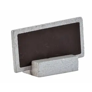 Comparateur de prix : Sachet de 6 Petites ardoises argent
