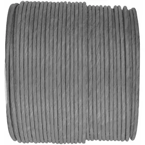 RueDeLaFete Bobine cordon papier Armé 20m, gris pas cher