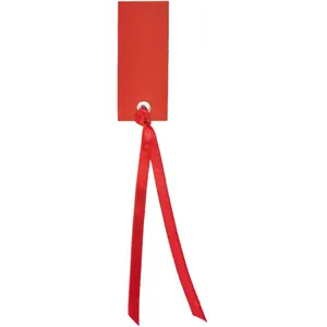 Comparateur de prix : Santex Marque-places Ruban - Rouge x 12