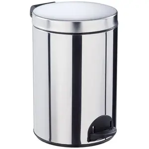 Comparateur de prix : ROSSIGNOL - Poubelle Elora 14l inox