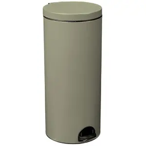 Comparateur de prix : ROSSIGNOL - Poubelle Elora 30l gris vert