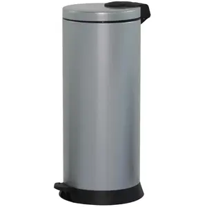 Comparateur de prix : Rossignol Rossignol - Poubelle magic 30l gris metal 94067