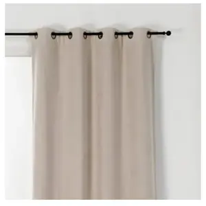 Linder - Rideau Alaska Isolant et 100% occultant Polyester crème 140x350 cmVendu parcarrefour