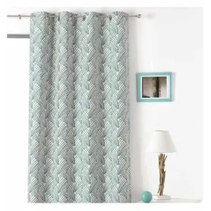 Comparateur de prix : Linder Rideau tamisant, Ardeco vert l.135 x H.250 cm linder