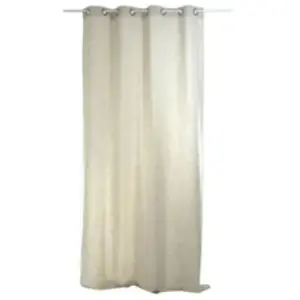 Comparateur de prix : Linder Rideau Uni en Lin lavé (140x250 cm - Beige)
