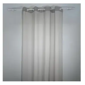 Home Maison Voilage uni à oeillets 'Kate' (140x240 cm - Beige) pas cher