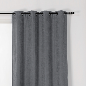 Comparateur de prix : LINDER Rideau Alaska isolant et 100 % occultant Gris anthracite 140x260 cm