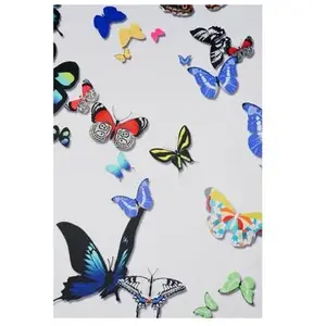Linder Rideau-8 oeillets Fusil Ronds, 100% Polyester, Multicolore, 145X260 pas cher