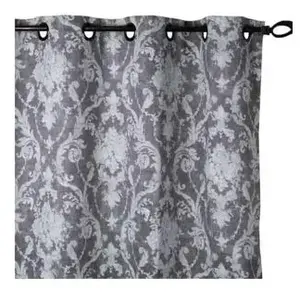 Comparateur de prix : Linder à oeillets, Polyester, Gris, 145x260x40 cm