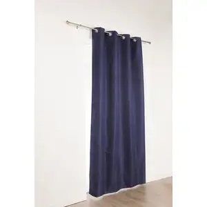 Linder 978/49/375FR/140x240 Uni Rideau Occultant Polyester Bleu Roi 140 x 240 cm pas cher