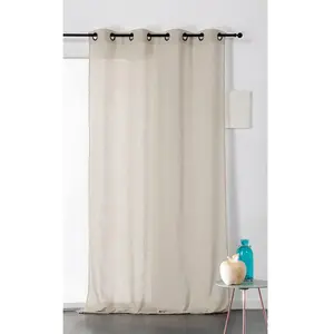 Voilage Véronica l.140 x H.240 cm beige