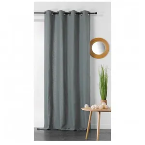 Tissu rideau chanvre LINDER vendu au mètre(...) - Gris