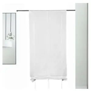 Linder Vitrage passse-Tringle, Blanc, 45x200Vendu paramazon