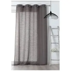 Linder Uni, Jute, Gris, 150x240 cm pas cher