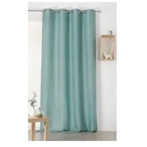 Linder Rideau, 43Pourcentviscose 36Pourcentpolyester 21Pourcentlin, Vert, 135x240 pas cher
