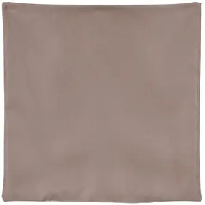 LINDER Homemaison - Housse de Coussin Toile Extérieur ( lot de 3 ) - 40x40cm - Taupe pas cher