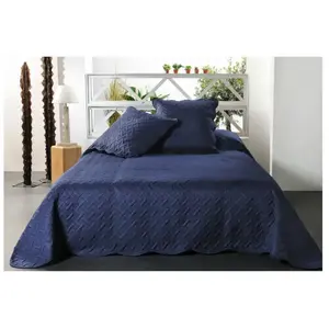 LINDER Couvre-lit Californie Bleu 180x240 pas cher