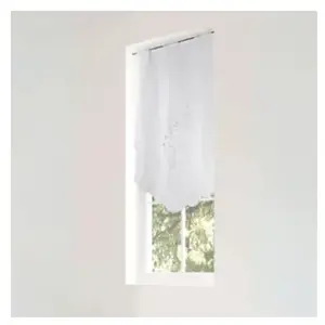 Linder Vitrage, 100Pourcentpolyester, Blanc, 60x200Vendu paramazon