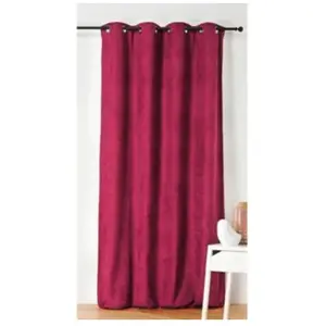 LINDER Rideau Alaska isolant et 100 % occultant (140x260 cm - Fuchsia)Vendu parconforama