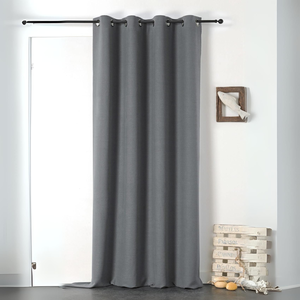 Comparateur de prix : LINDER Rideau en 100% lin Libeccio (135x255 cm - Gris clair)
