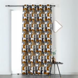 LINDER Rideau d'ameublement Astral (135x255 cm - Jaune)Vendu parcarrefour