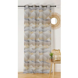Linder Voilage motif dune beige 150x260cmVendu parcarrefour