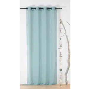 LINDER Voilage seaqual recyclé - 135x260cm - Vert d'eau pas cher