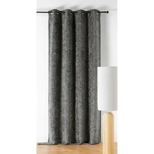 LINDER Rideau d'ameublement "Aspen" - 135x250cm - Gris anthracite pas cher