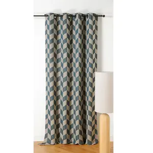 LINDER Rideau d'ameublement "New-York" - 140x240cm - Bleu pas cher