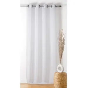 Comparateur de prix : LINDER Voilage grande largeur 290x240cm "Boucline" - 290x240cm - Blanc