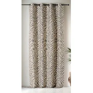 Comparateur de prix : LINDER Rideau ethnique Zulu - 140x240cm - Taupe