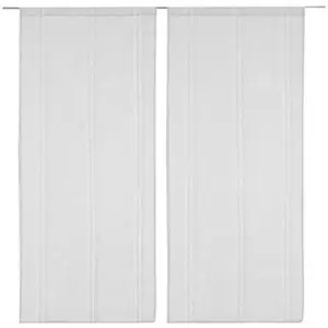 Linder 0189 /10/415/60X160 Vitrage Jour Lin Blanc Passe Tringle pas cher