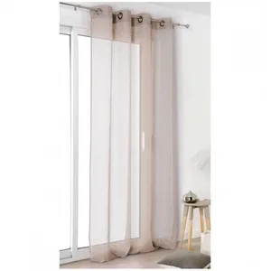 LINDER Tissu voile de lin grande largeur vendu au mètre(...) - voile de lin beige