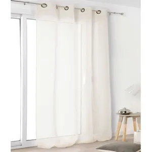 Comparateur de prix : Linder 0170 /15/375FR Voile de Lin Sable Oeillets 145 x 260 cm