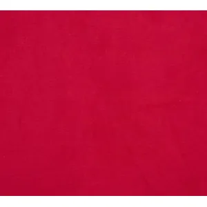 LINDER Rideau Uni - Effet Suédine (145x260 cm - Rouge) pas cher