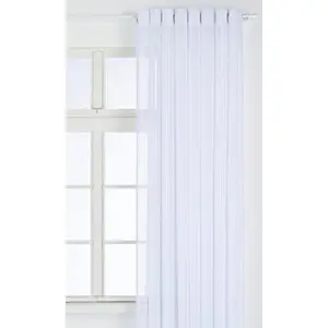 Comparateur de prix : Linder 0133 /10/375AB Voilage Grande à Oeillets Diamond - Blanc 290 x 240 cm