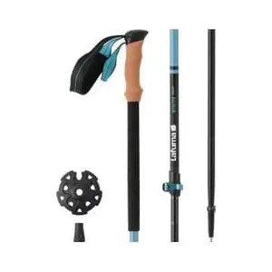 Lafuma Winter Track Pairs - Bâtons randonnée Blue Morpho Taille unique pas cher