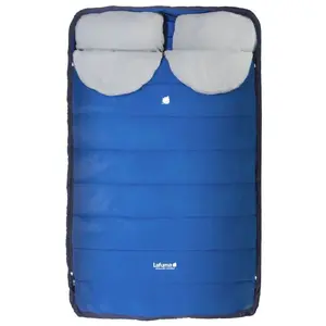 Comparateur de prix : Lafuma - Sac de couchage 2 places - Nunavüt Double U Azur Blue  - Bleu