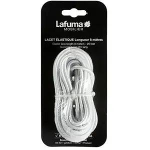 Cordon élastiqué - LAFUMA - Blanc - Résistant - Adulte - Extérieur pas cher