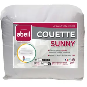 ABEIL Couette 140X200 cm SUNNY pas cher