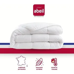 Comparateur de prix : ABEIL Couette Douceur Auvergnate - 200 x 200 cm - Chaude - 2 personnes -