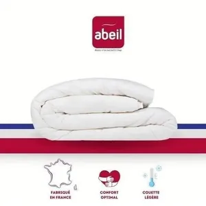 Comparateur de prix : ABEIL Couette légère NUAGE de DOUCEUR 240x260 cm blanc