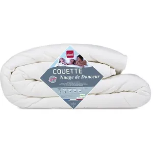 Comparateur de prix : ABEIL Couette légère NUAGE de DOUCEUR 200x200 cm blanc