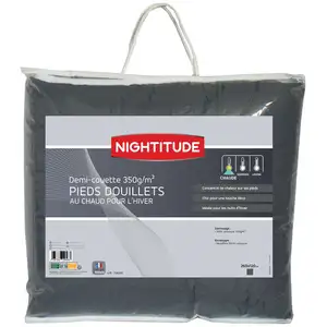 Couette 120x260 cm NIGHTITUDE PIEDS DOUILLETS pas cher
