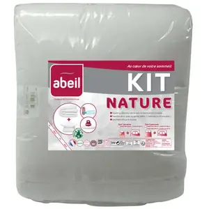 ABEIL Couette 240X220cm MICROFIBRE RECYCLÉE pas cher