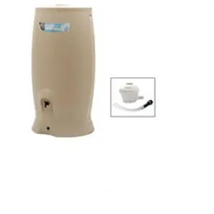 EDA Récupérateur d'eau Récup'O + 1 Kit collecteur 107x80x181cm - Conte... pas cher