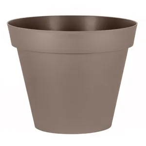 Comparateur de prix : EDA PLASTIQUE Pot de fleurs Toscane - 356 L - Taupe