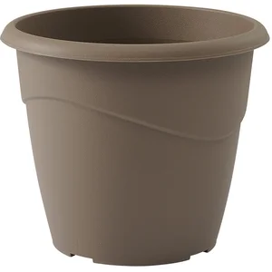Eda - Pot De Fleur Marina Ø35 X 29,5 Cm Non Perçé - 16 Litres - Taupe pas cher
